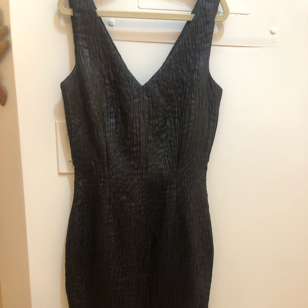 Andrew Marc Black Cocktail Dress